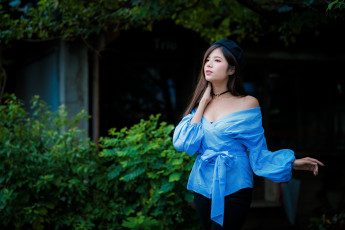 Картинка девушки -unsort+ азиатки модель женщины длинные волосы брюнетка