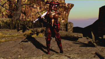 обоя 3д графика, фантазия , fantasy, девушка, взгляд, фон