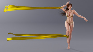 Картинка 3д+графика фантазия+ fantasy девушка взгляд фон