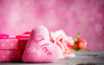 Картинка праздничные день+святого+валентина +сердечки +любовь сердечко фон