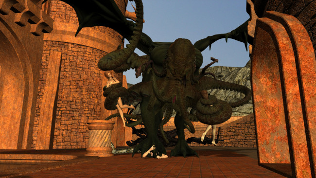 Обои картинки фото 3д графика, фантазия , fantasy, девушка, взгляд, фон