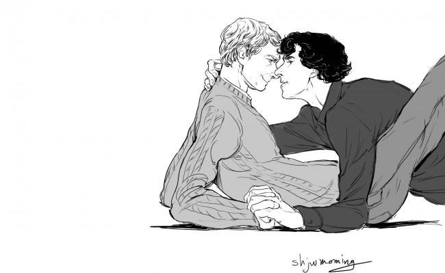 Обои картинки фото sherlock bbc, рисованное, кино, sherlock, bbc