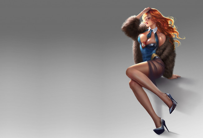 Обои картинки фото рисованное, люди, девушка