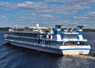 Картинка сергей+есенин корабли теплоходы сергей есенин корабль теплоход река круиз россия