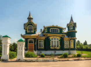 Картинка города -+исторические +архитектурные+памятники гороховец дом судовладельца шорина автор фото брагилевский владимир россия владимирская область