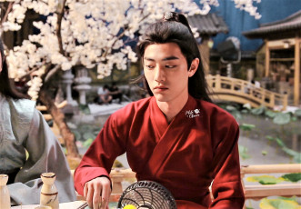 Картинка разное знаменитости сяо джань костюм вентилятор съемки