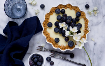 Картинка еда пирожные +кексы +печенье жасмин кекс черника