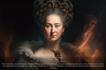 Картинка рисованное люди нейросети графика нейроарт ai art нейронные сети рисунки нейро искусство екатерина ii великая