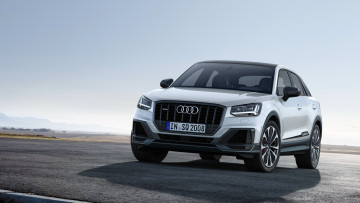 Картинка audi+sq2+2019 автомобили audi белый дорога