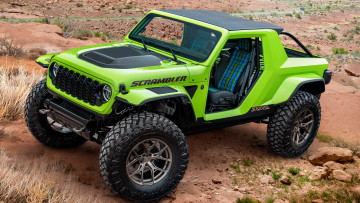 Картинка jeep+scrambler+392+concept+2023 автомобили jeep scrambler 392 джип природа концепт
