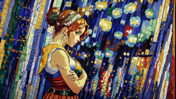 Картинка рисованное люди нейросети графика нейроарт ai art нейронные сети рисунки нейро искусство