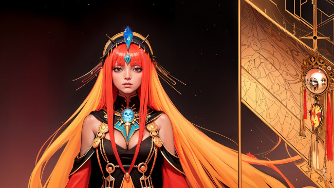 Обои картинки фото фэнтези, девушки, нейросети, графика, нейроарт, ai, art, нейронные, сети, рисунки, нейро, искусство