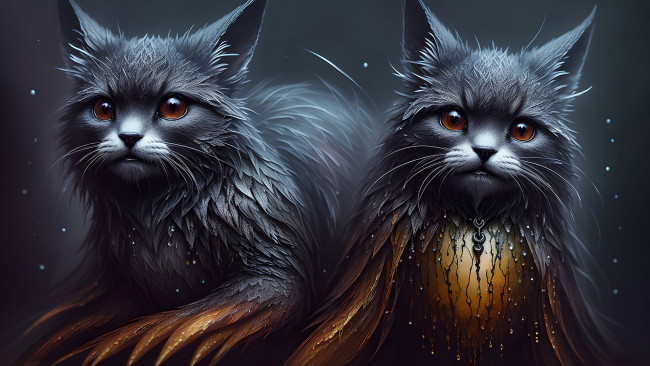 Обои картинки фото фэнтези, существа, нейросети, графика, нейроарт, ai, art, нейронные, сети, рисунки, нейро, искусство