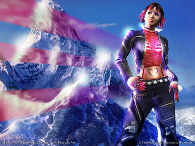Обои картинки фото ssx, видео, игры