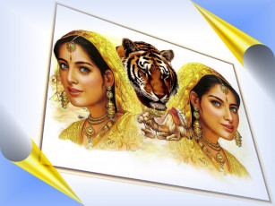 обоя разное