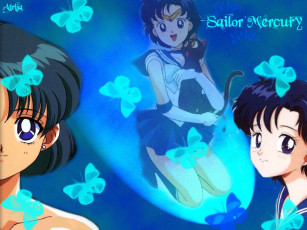Картинка сейлор меркурий аниме sailor moon