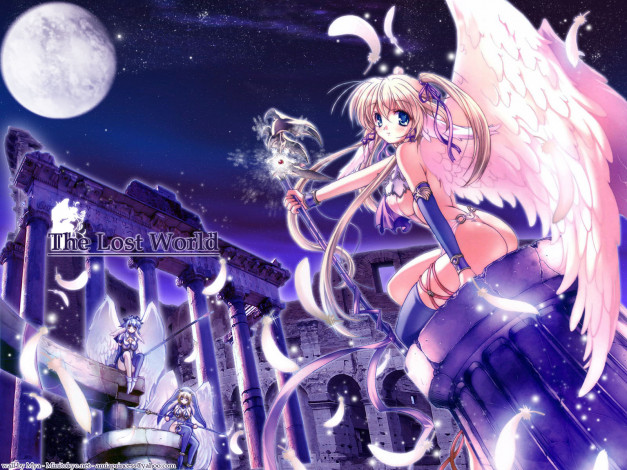 Обои картинки фото аниме, angels, demons