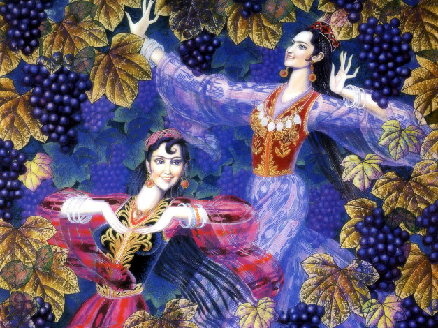 Обои картинки фото рисованные, люди