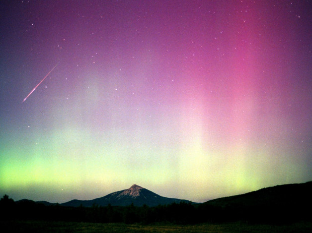 Обои картинки фото метеор, персеид, космос, разное, другое