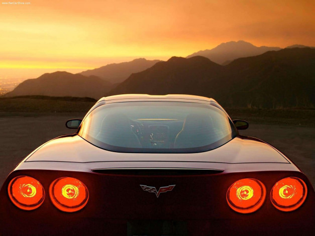 Обои картинки фото автомобили, corvette