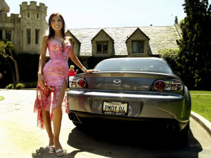 Картинка автомобили авто девушками