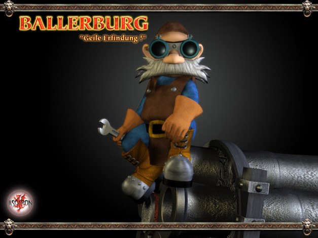 Обои картинки фото ballerburg, видео, игры