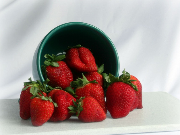 Обои картинки фото еда, клубника, земляника