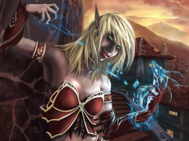 Обои картинки фото фэнтези, эльфы