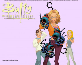 Картинка buffy the vampire slayer рисованные комиксы