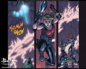 Картинка buffy the vampire slayer рисованные комиксы