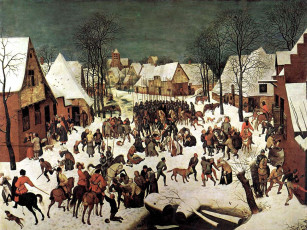 Картинка pieter bruegel избиение младенцев рисованные