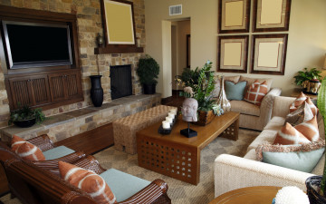 Картинка интерьер гостиная