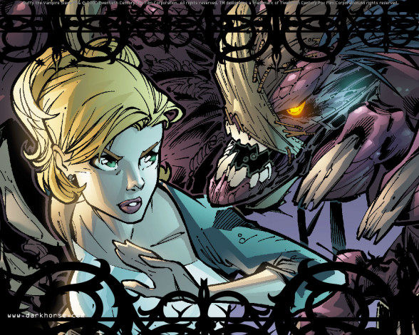 Обои картинки фото buffy, the, vampire, slayer, рисованные, комиксы