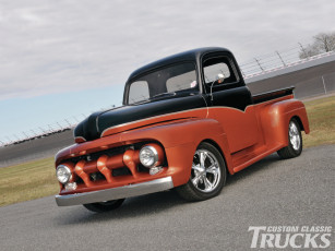 Картинка 1950 ford f1 автомобили custom pick up