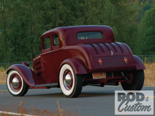 Картинка chevy powered deuce автомобили custom classic car power