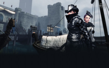 Картинка видео игры vindictus девушка парень