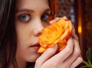 Картинка -Unsort+Лица+Портреты daphne девушки unsort лица портреты цветочек