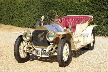 Картинка автомобили классика кусты дорога