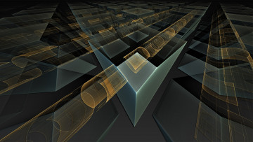 Картинка 3д графика abstract абстракции абстракция