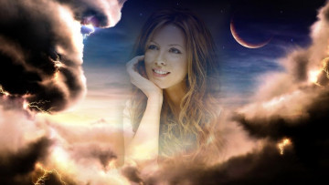 Картинка Kate+Beckinsale девушки актриса коллаж портрет