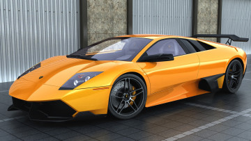 Картинка автомобили 3д lamborghini murcielago