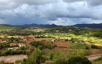 Картинка испания балеарские ва капдепера природа пейзажи поля о-ва0