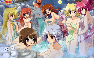 Картинка mahou shoujo lyrical nanoha аниме