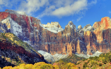 Картинка природа горы осень леса