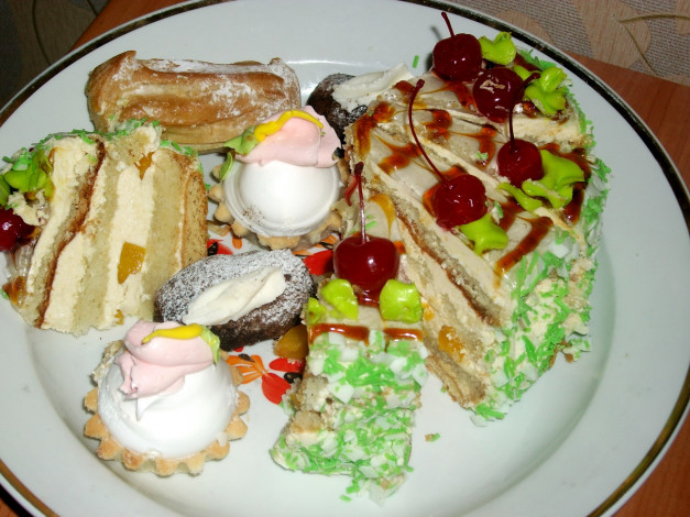 Обои картинки фото еда, пирожные, кексы, печенье