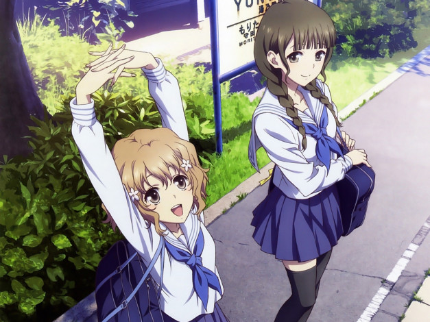 Обои картинки фото hana, saku, iroha, аниме, hana-saku