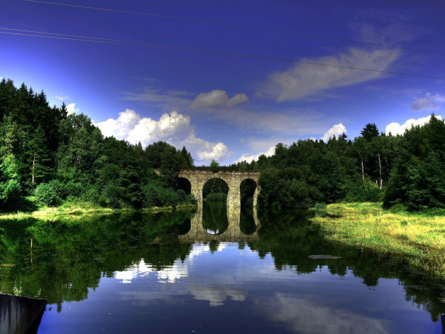 Обои картинки фото природа, реки, озера, лес, река