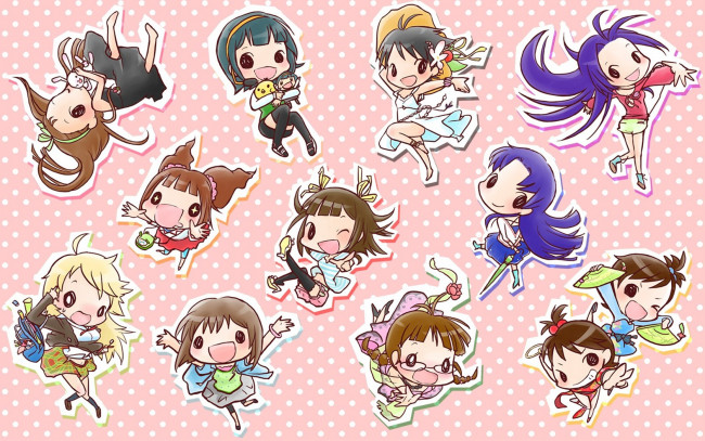 Обои картинки фото аниме, idolm@ster, idolмаster
