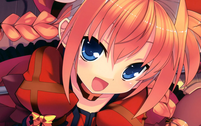 Обои картинки фото mahou, shoujo, lyrical, nanoha, аниме, madoka, magika