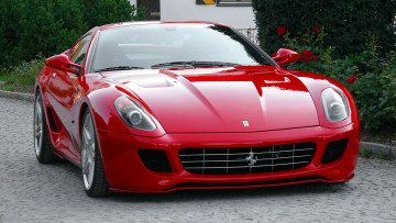 Картинка ferrari 599 gtb fiorano автомобили s p a италия спортивные гоночные